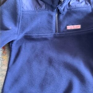 Vineyard Vines Navy Fleece Jacket